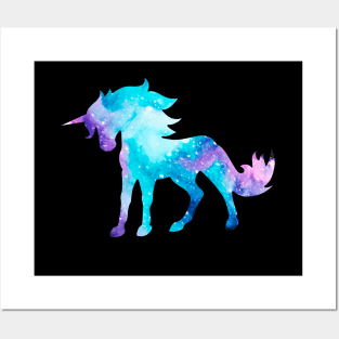 Brave Galaxy Unicorn Posters and Art